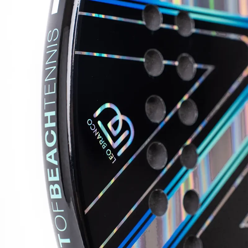 Raquete de Beach Tennis Light Leo Branco Zeiq – 3K